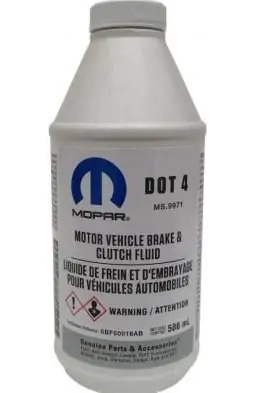 MOPAR  BRZDOVÁ KAPALINA -  500 ml