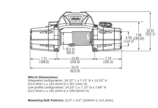 Naviják  WARN 88990 ZEON 10
