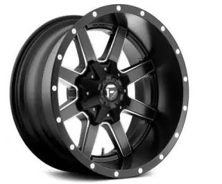 Kolo 22X10 - Alloy wheel D538 Maverick Matte Black Milled Fuel