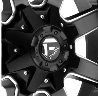 Kolo 22X10 - Alloy wheel D538 Maverick Matte Black Milled Fuel