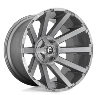 Kolo 20X9 - Alloy wheel D714 Contra Brushed Gun Metal/Tinted Clear
