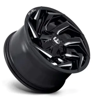 Kolo 22x10 - Alloy wheel D753 Reaction Gloss Black Milled 
