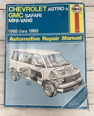 1985 - 1993 CHEVROLET ASTRO, GMC SAFARI MINI-VANS - servisní manuál