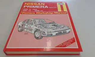 1990 - 1995 NISSAN PRIMERA (petrol) 1,6l a 2l - servisní manuál