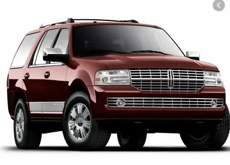 2007 - 14 LINCOLN NAVIGATOR - čelní okno