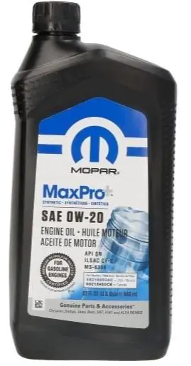 MOPAR OLEJ 0W20 - 946ml