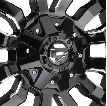 Kolo 22X10 - Alloy wheel D595 Sledge Gloss Black Milled