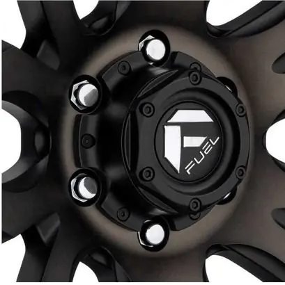 Kolo 22X10 -  Alloy wheel D674 Blitz Matte Black/Double Dark Tint 