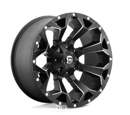 Kolo 22X9,5 - Alloy wheel D546 Assault Matte Black Milled