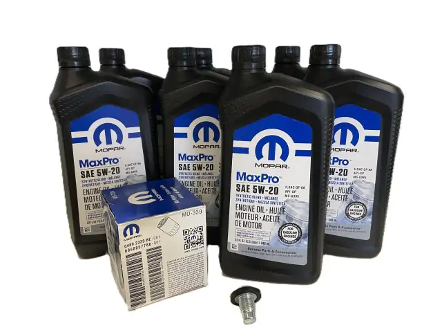 Sada Mopar olej 5W20 RAM DT 2019-2021