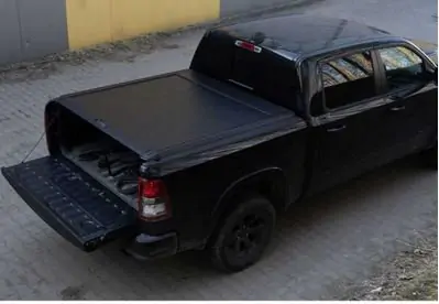 Hliníková stahovací roleta mechanická,  korba 5,7 palců bez Ramboxů