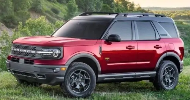 2021 - 24 Ford Bronco Sport - čelní okno