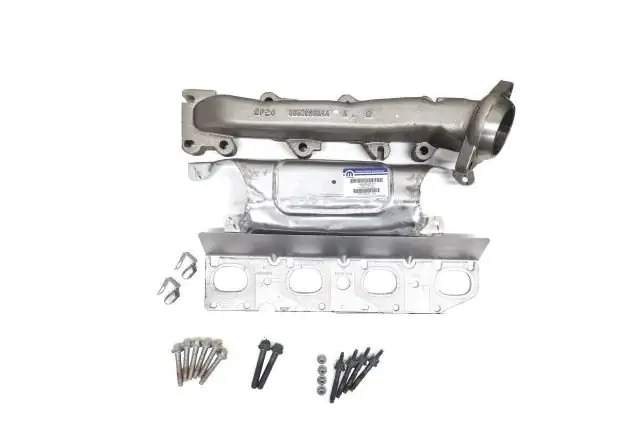 Sada výfukového potrubí levá strana