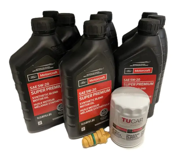 Sada Motorcraft oleje 5W20 2018-2020 F150 5.0L