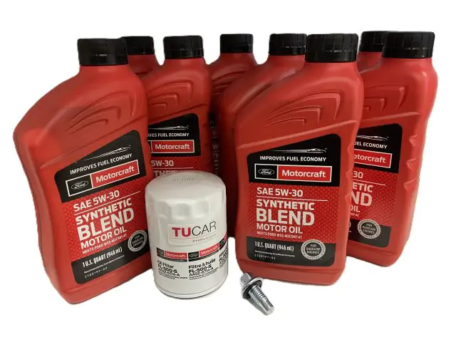 Sada Motorcraft oleje 5W30 2021-2024 F150 5.0L