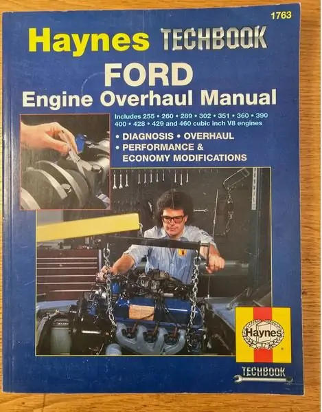 FORD ENGINE OVERHAUL MANUAL - servisní manuál