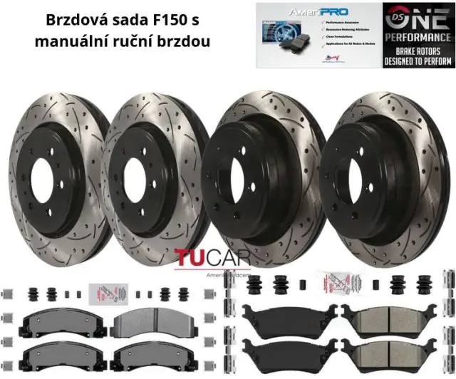 F150 brzdová sada